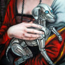 Dame mit Robodog I 2026 I